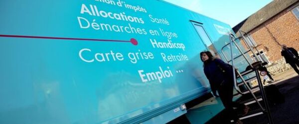 Le Camion Bleu du Département